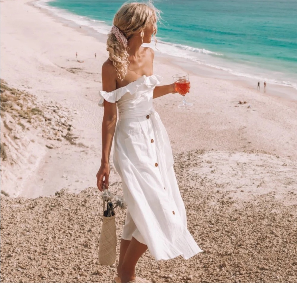 White dress